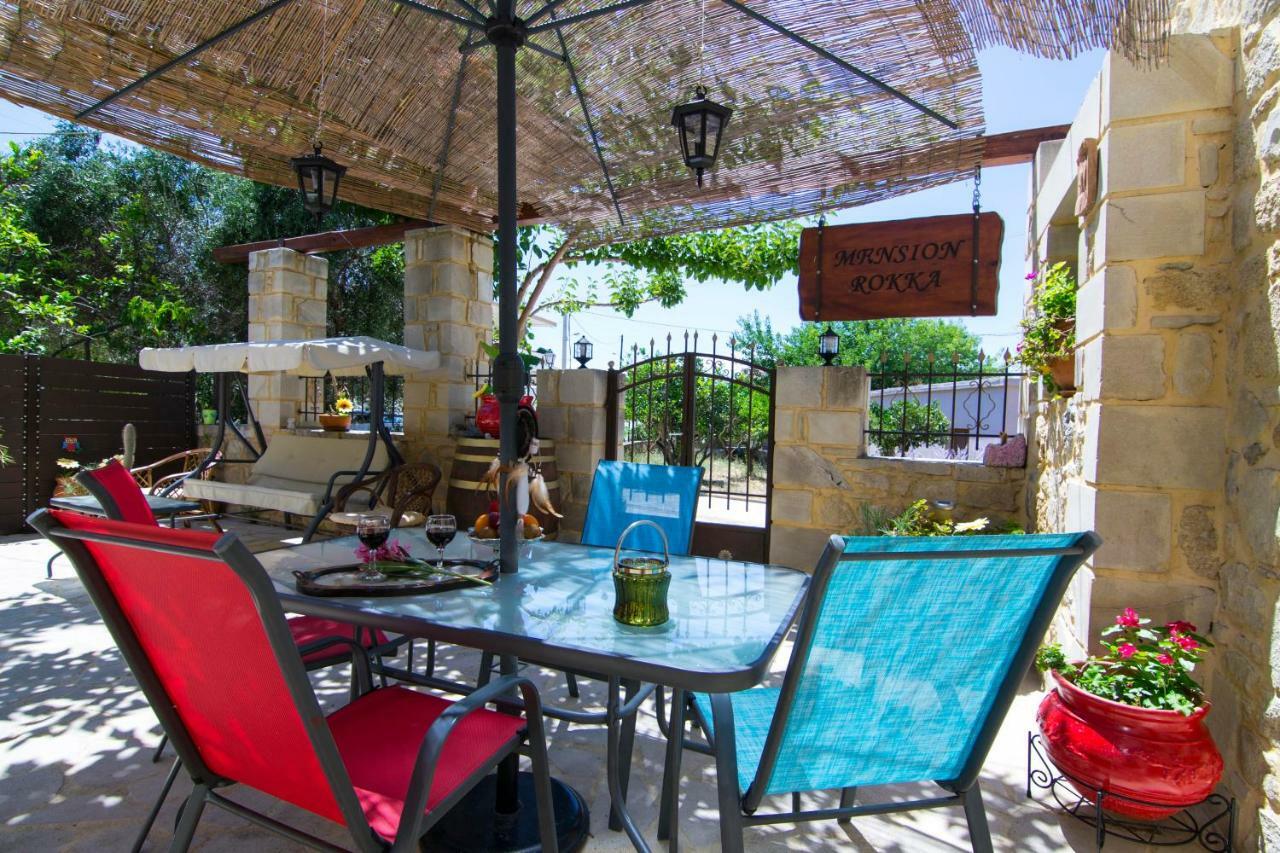 Villa Mansion Rokka Kíssamos Exterior foto